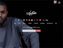Tablet Screenshot of djneptune.net